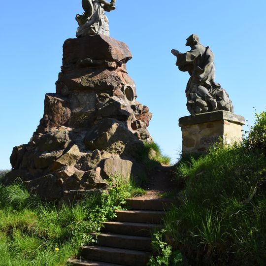 Statue of Jesus Christ on the Mount of Olives in Moravská Třebová