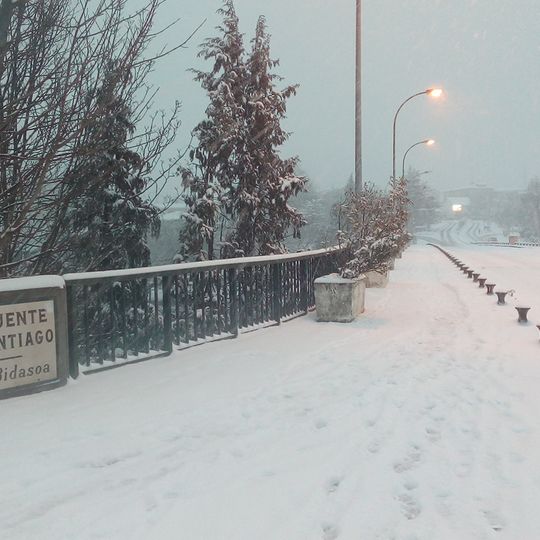 Santiago Bridge, Irun-Hendaye