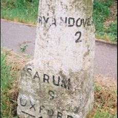 Milestone, S of Enham Alamein