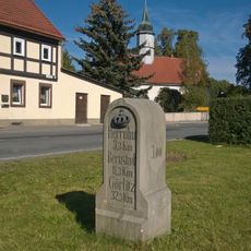 Royal Saxon milestone Ruppersdorf