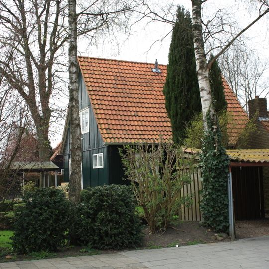 Houten woonhuis van het type OW