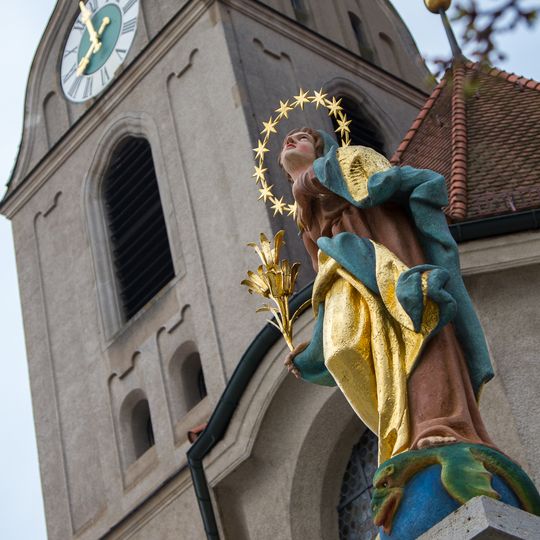 Immaculate Virgin statue