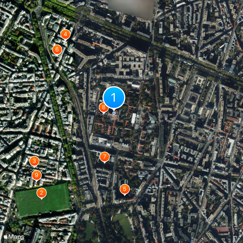 Sainte-Anne Hospital Center - GHU Paris Mappa