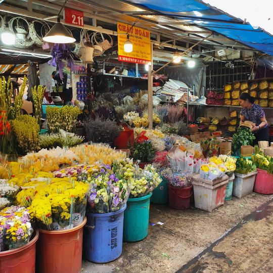 Ho Thi Ky Flower Market
