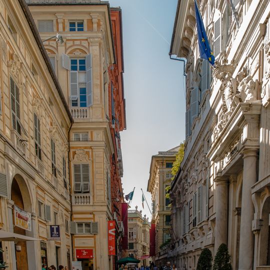 Strade Nuove e complesso dei Palazzi dei Rolli di Genova