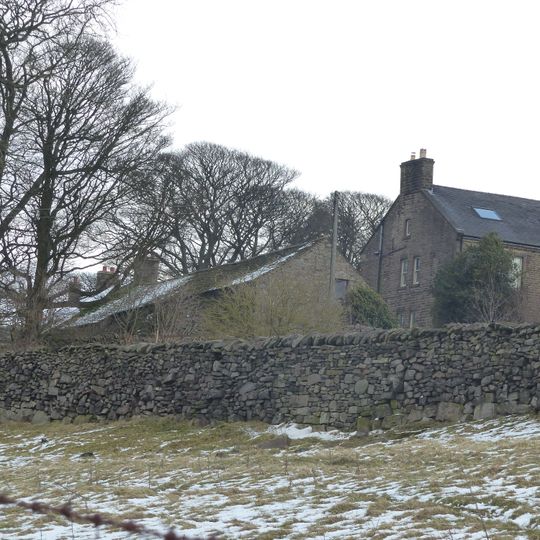 Barn to south of old farmhouse