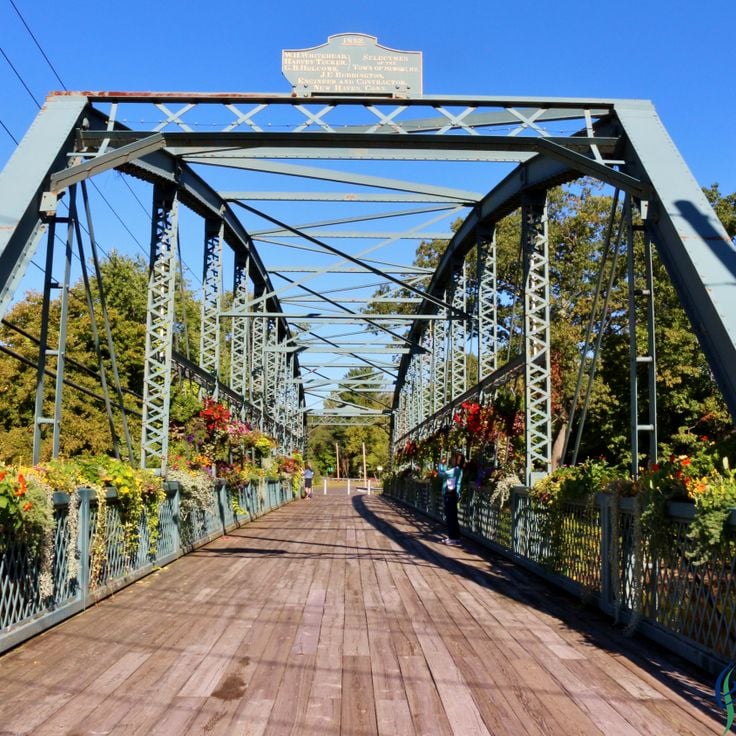 Old Drake Hill Flower Bridge