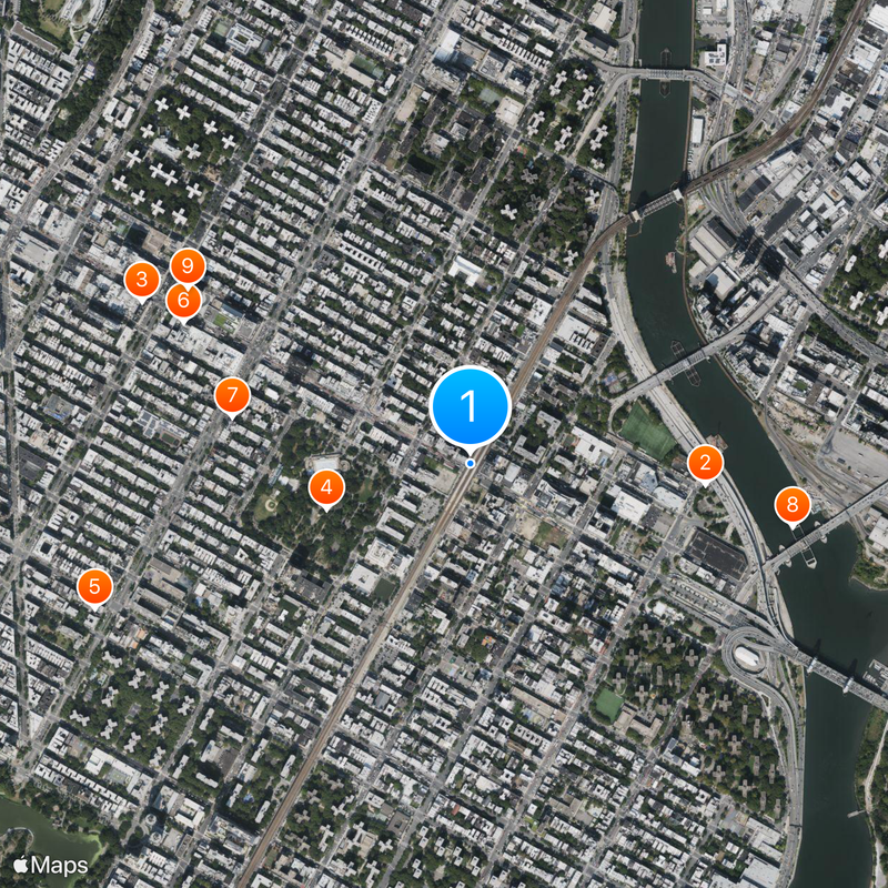 Harlem–125th Street station Map