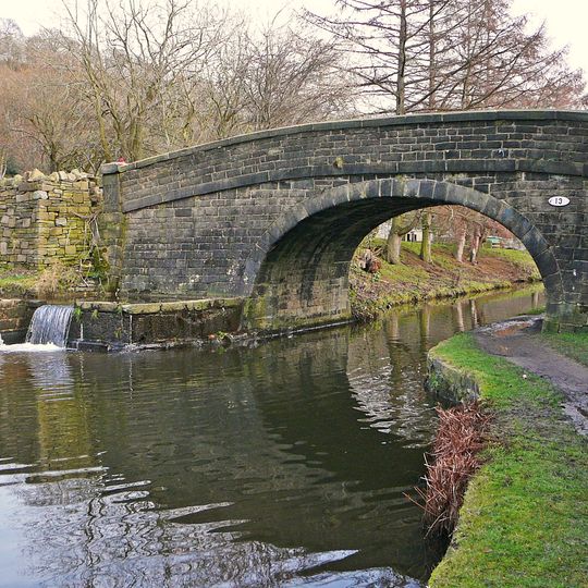 Rochdale Canal Broadbottom Bridge