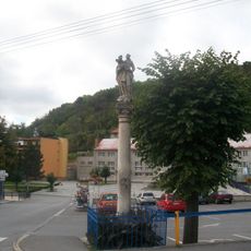 Socha Panny Márie na stĺpe