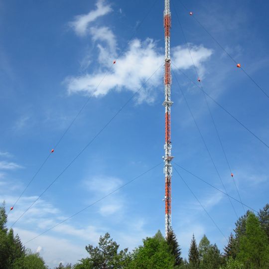 Remda transmitting mast