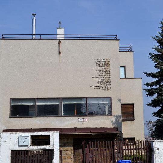 Dvořákova vila, vila pamätná