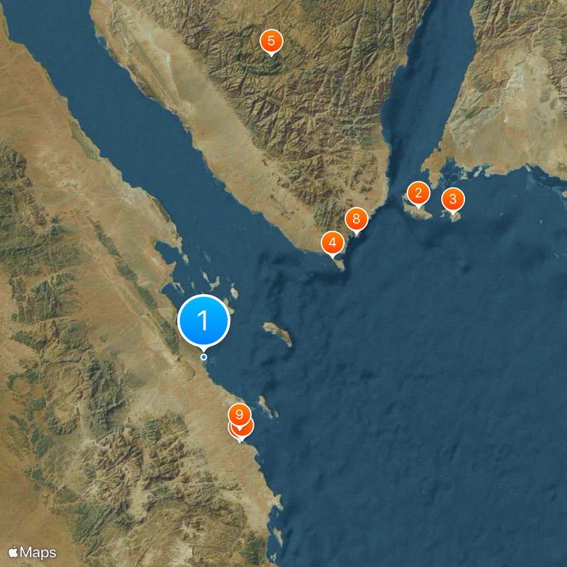 El Gouna Map