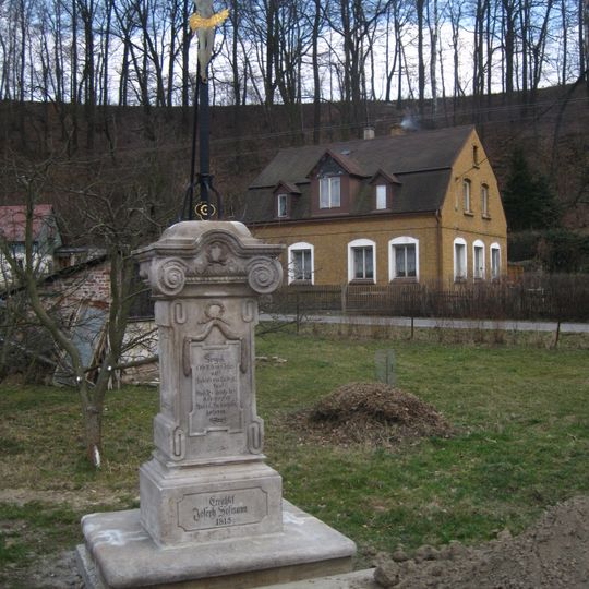 Wayside cross in Dolní Vítkov