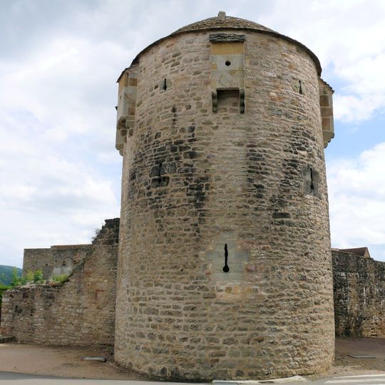 City walls of Cluny