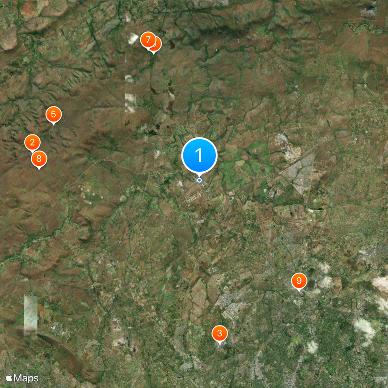Lanseria International Airport Map