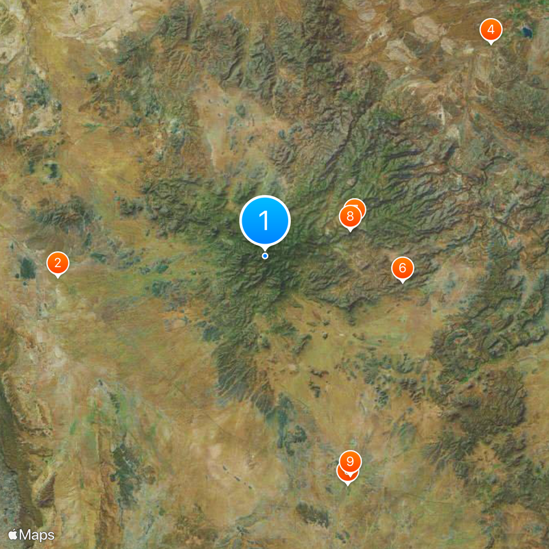 Davis Mountains Map