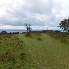 Later prehistoric cliff castle, two prehistoric round barrows, medieval field system, and associated remains on Dodman Point