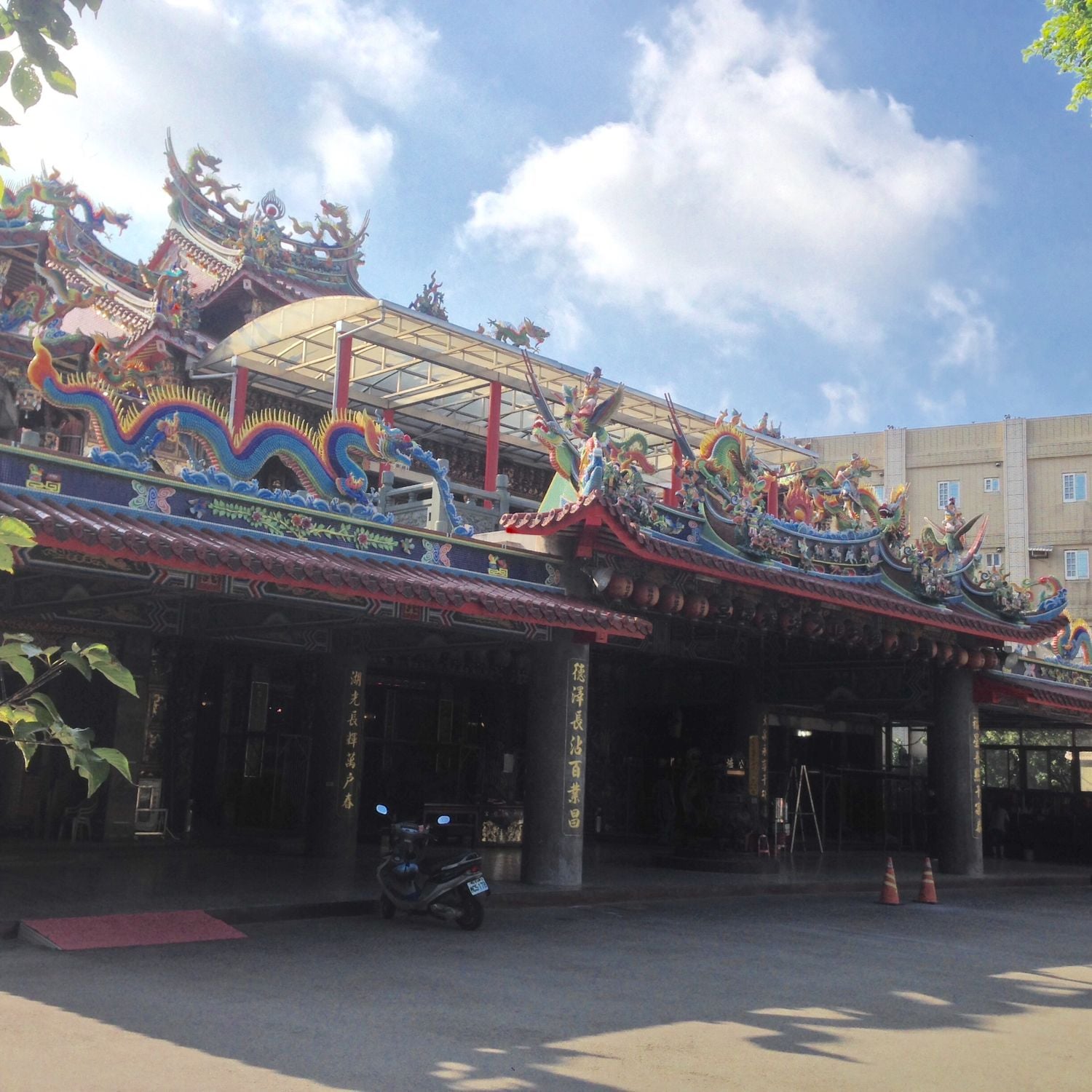 Ping-Ting Fude Temple - Taiwanese temple in Taoyuan District, Taiwan