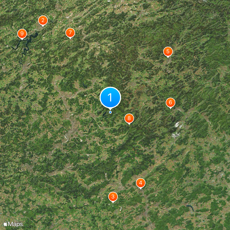 Distrito de Siegen-Wittgenstein Mapa