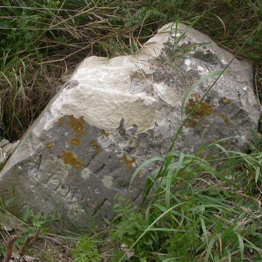 Milestone, Knook Camp; 350m E of entrance W Farm Barns