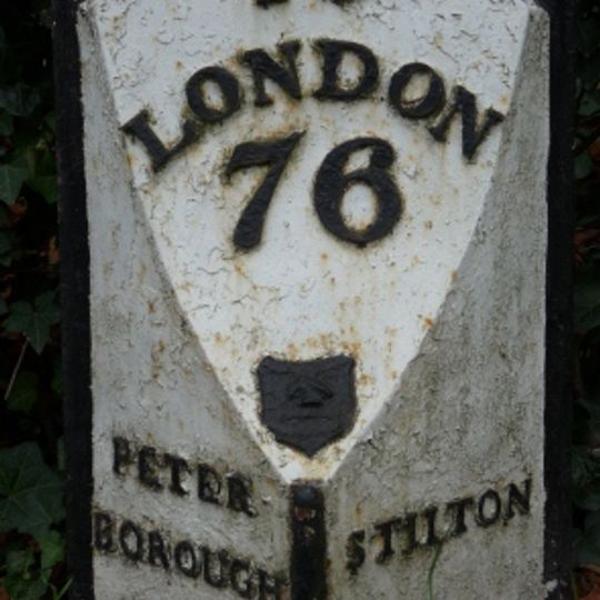 Mile Post Circa 50 Metres South Of Norman House
