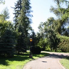 Manor park in Pilaszków