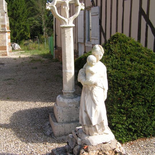 Croix de cimetière de Puellemontier