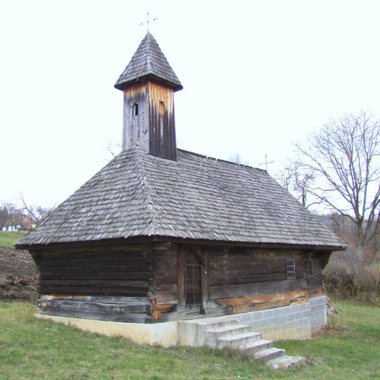 Wooden church in Păcureni