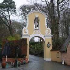 Triumphal Arch Including Adjoining Service Block to the NW