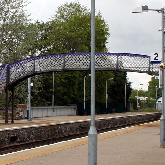 Nairn, Cawdor Road, Railway Station, Footbridge