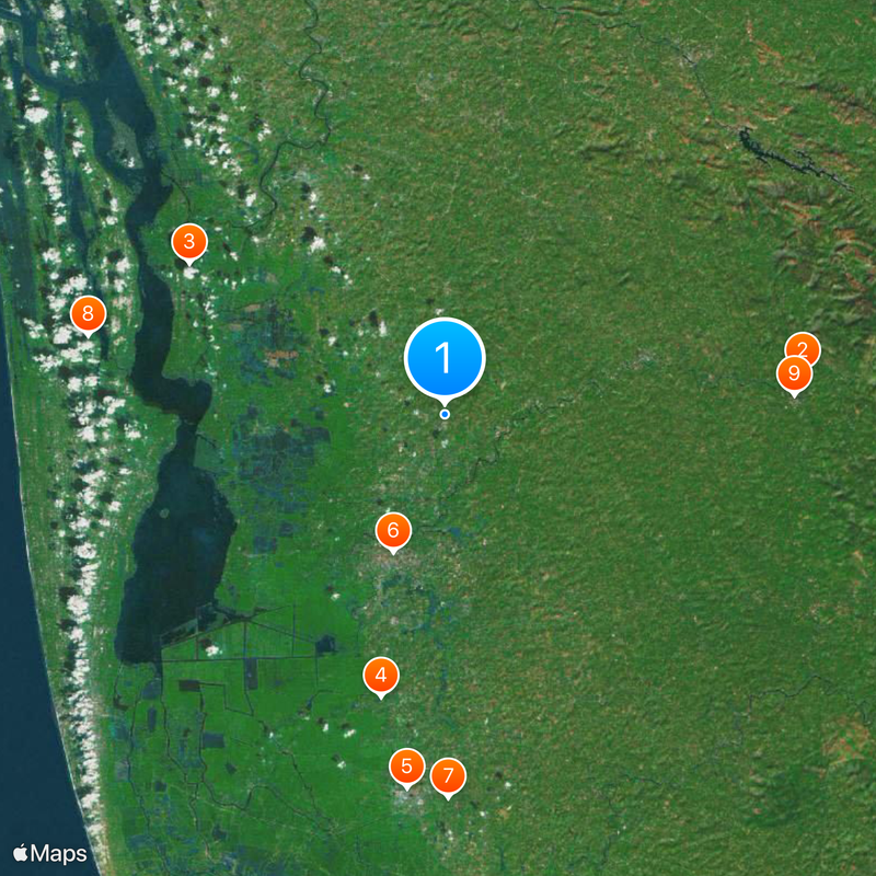 Ettumanoor Mahadevar Temple Carte