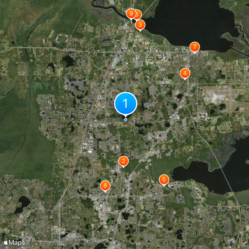 Lake Mary Map