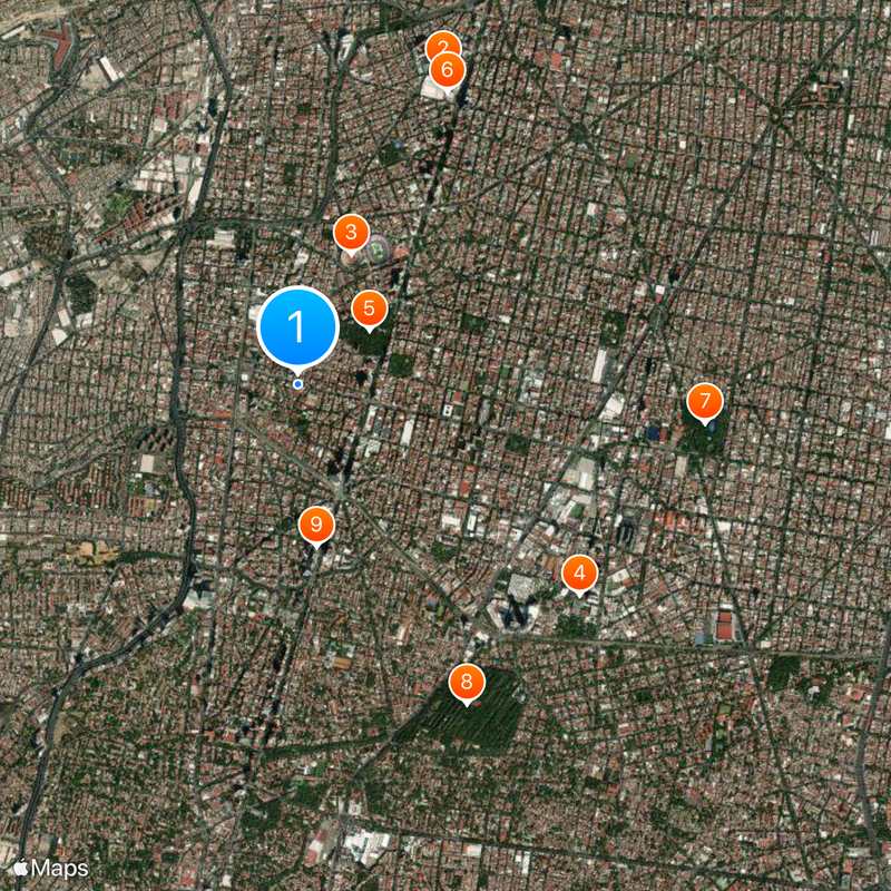 Panamerican University Map