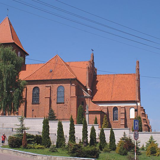 All Saints church in Skórcz