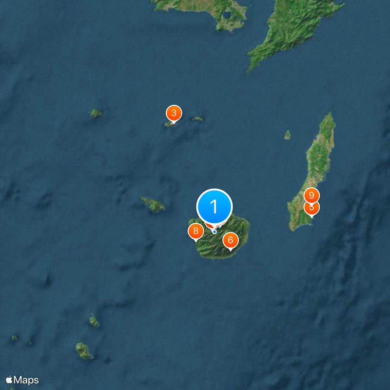 Mount Miyanoura Mapa