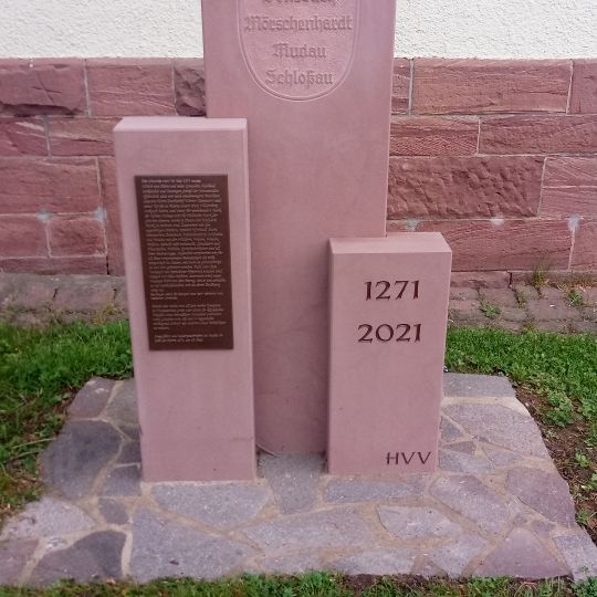 Jubiläumsstein 750 Jahre Mudau