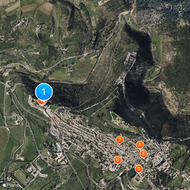 Basilica of San Francesco d'Assisi Map