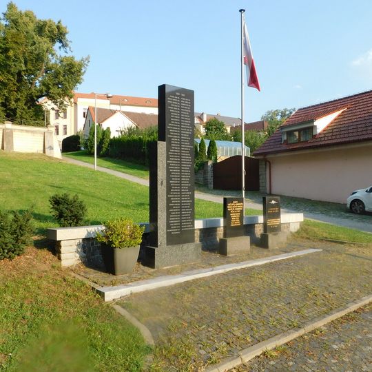 World War II memorial in Napajedla