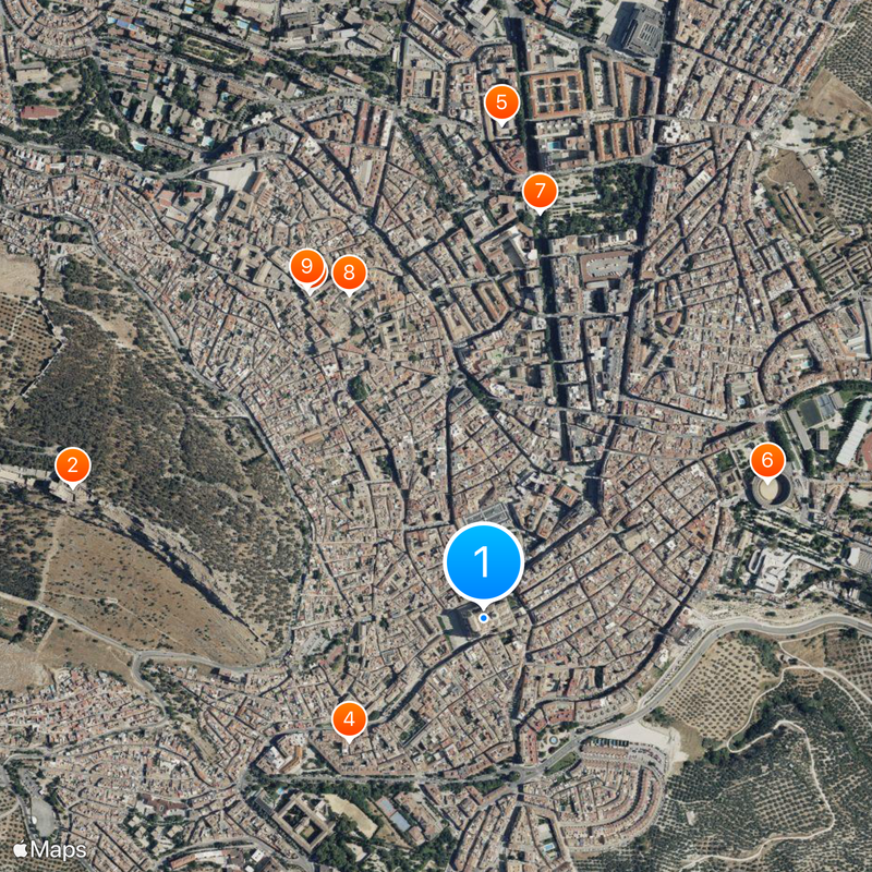 Jaén Cathedral Carte