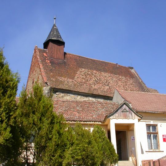 Lutheran church in Dârlos, Sibiu