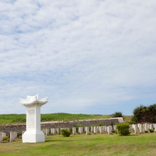 Cimetière communal de Saint-Étienne-au-Mont, carré britannique/chinois