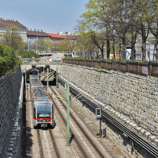 Ehem. Stadtbahn – Teilbereich der heutigen U6 in der KG Neubau
