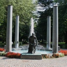 Fontana del parco di Villa Greppi Gonzaga