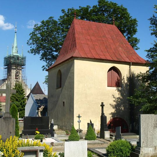 Bell tower at Polička cemetery