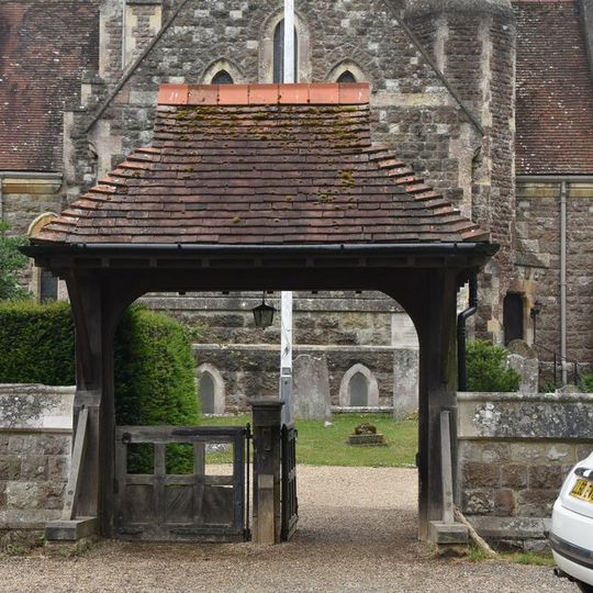 Boundary Wall And Lychgate To The Church Of St Giles