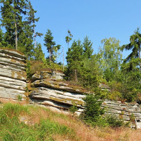 Rock formation in Heinrichs