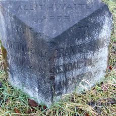 Milestone, by bridge to Moss End Farm, Lindale bypass