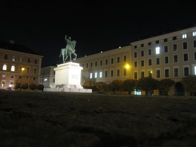 At night 0