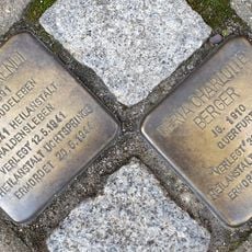 Stolperstein à la mémoire de Berta Charlotte Berger
